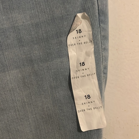 Isabel Maternity jeans / jeggings. Size 18 over belly crossed back - Picture 8 of 13